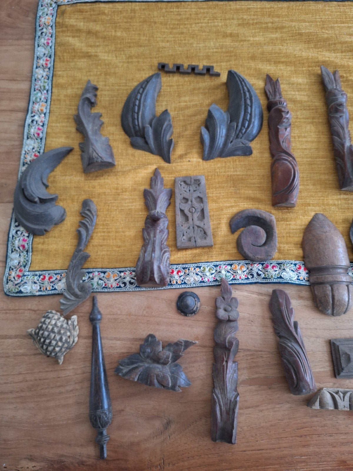 Diverse Houten Sierornamenten - Decoratieve Elementen, Ophalen of Verzenden