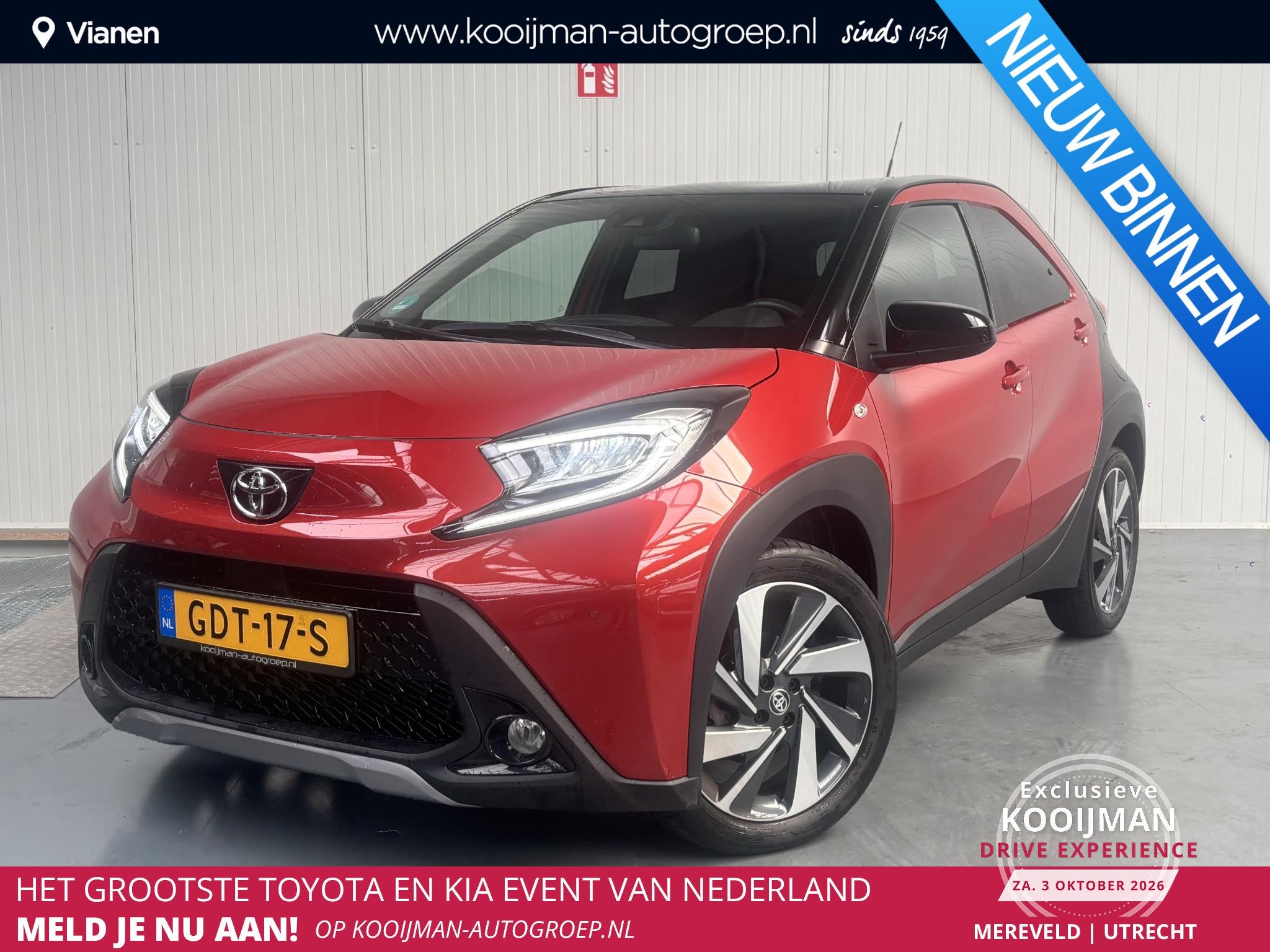Toyota Aygo X 1.0 VVT-i S-CVT Envy, Auto's, Gebruikt, Euro 6, 4 stoelen, Leder en Stof