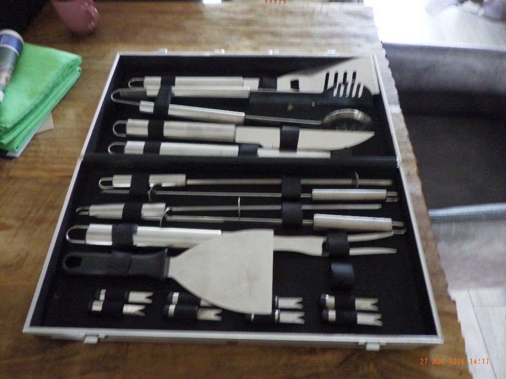 BBQ koffer, Ophalen, Zo goed als nieuw