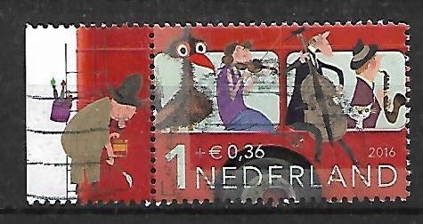 Nederland 3473d, Ophalen of Verzenden, Na 1940, Gestempeld