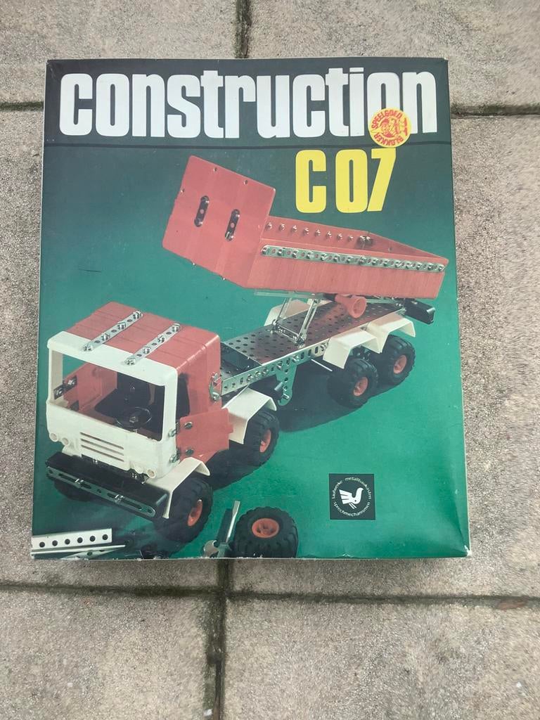 Construction C07 bouwdoos, Hobby en Vrije tijd, Modelbouw | Auto's en Voertuigen, Overige merken, Gebruikt, Groter dan 1:32, Ophalen of Verzenden