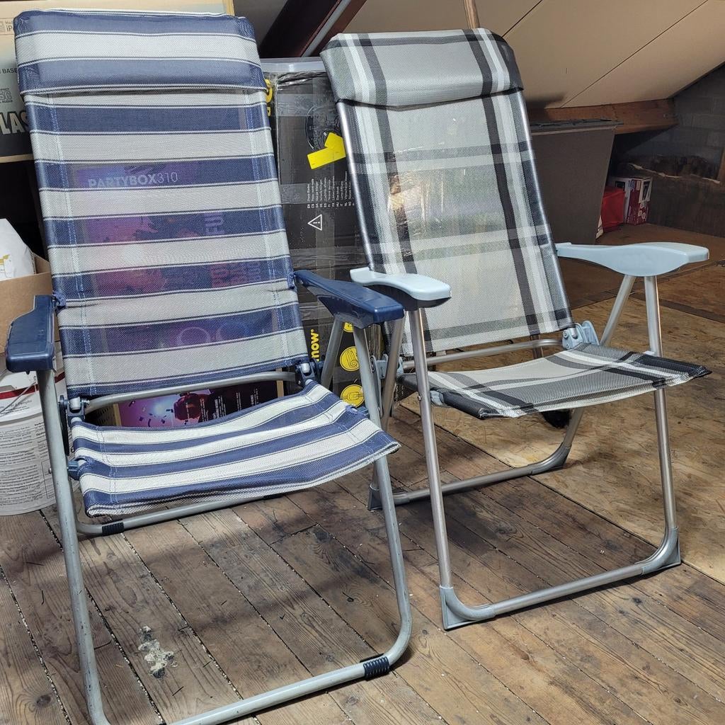 2 campingstoelen, Ophalen, Campingstoel