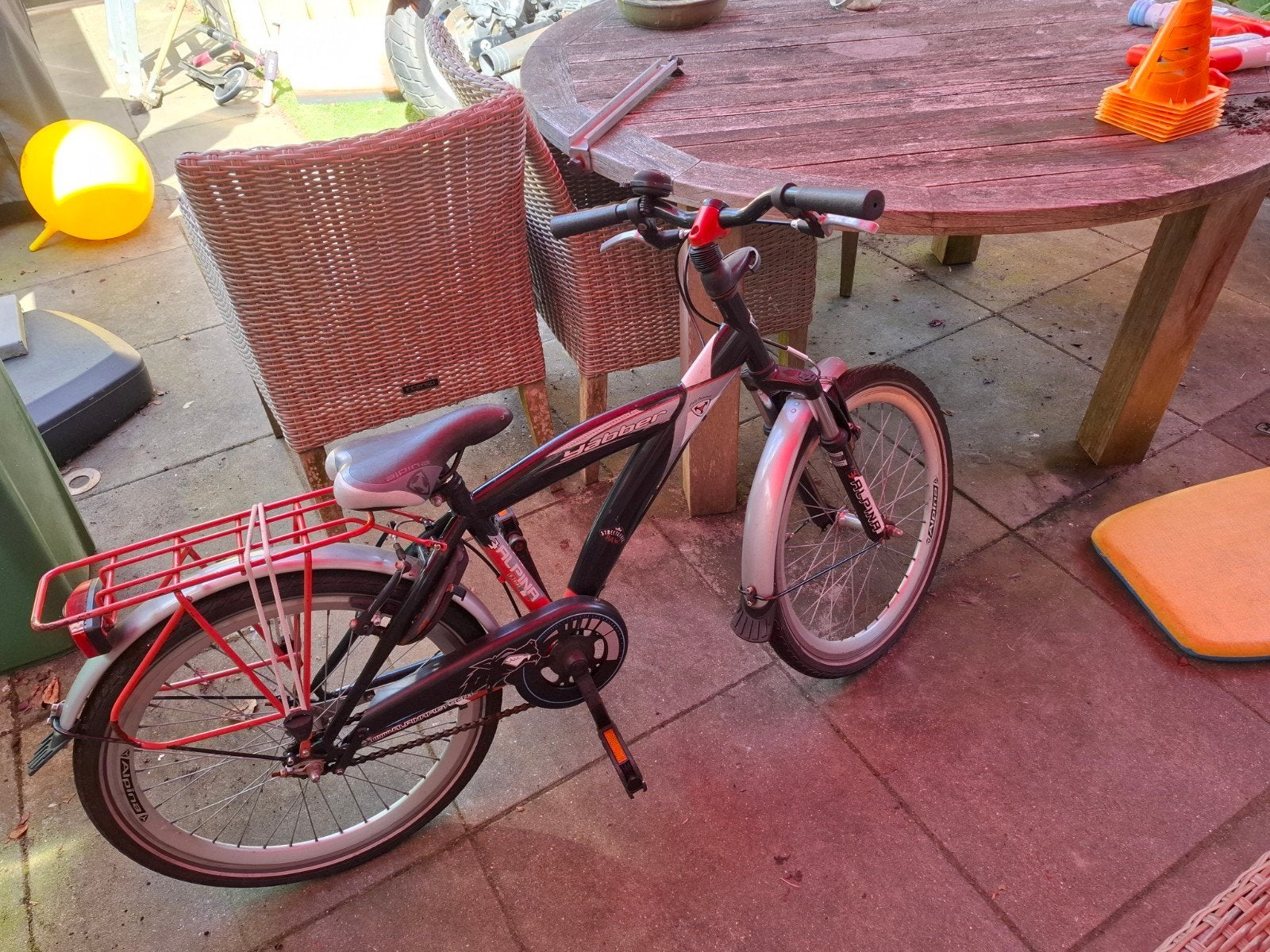 Jongensfiets 6/8 jaar., Ophalen, Gebruikt, 20 inch
