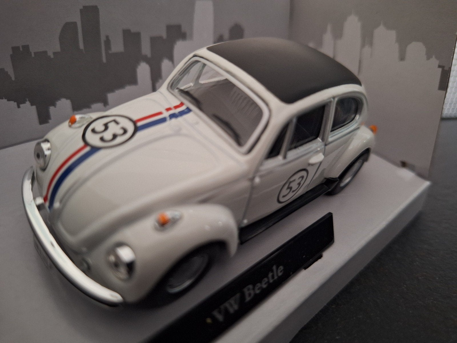 Volkswagen Kever Herbie #53 Herbie Schaal 1:43, Overige merken, Auto, Verzenden, Nieuw
