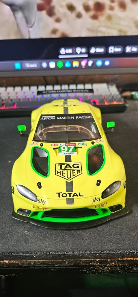 Spark Aston martin Vantage lmgte, Ophalen of Verzenden, Zo goed als nieuw, Auto, Overige merken
