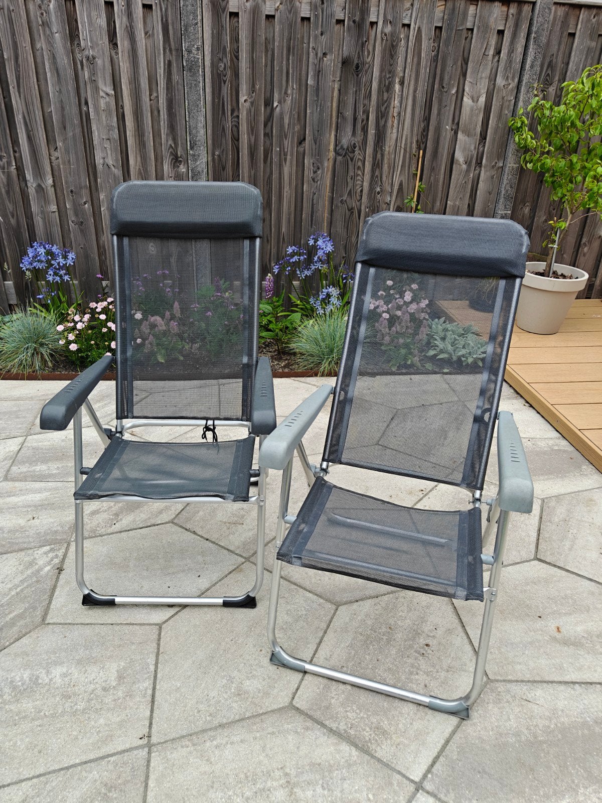 Gratis | 2 klapstoelen, Ophalen, Gebruikt, Campingstoel