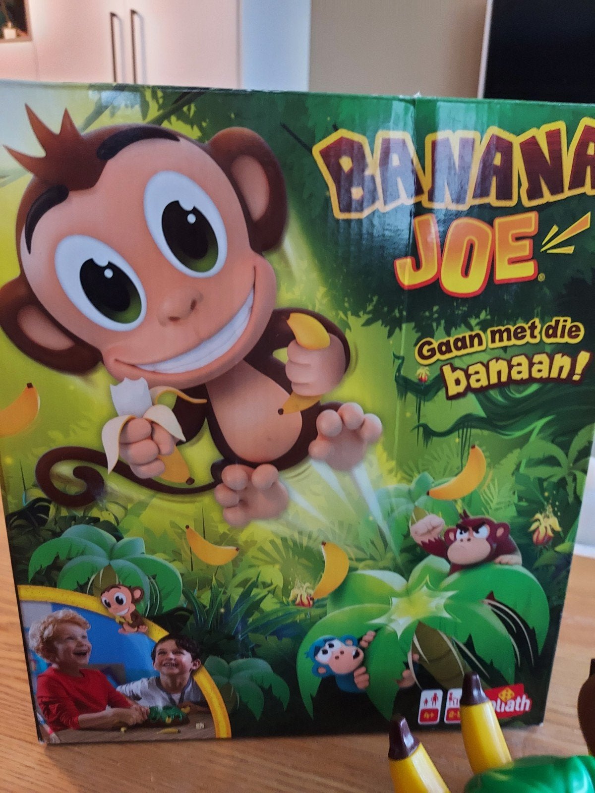 Banana Joe - Leuk familiespel, Drie of vier spelers, Ophalen, Zo goed als nieuw, Goliath