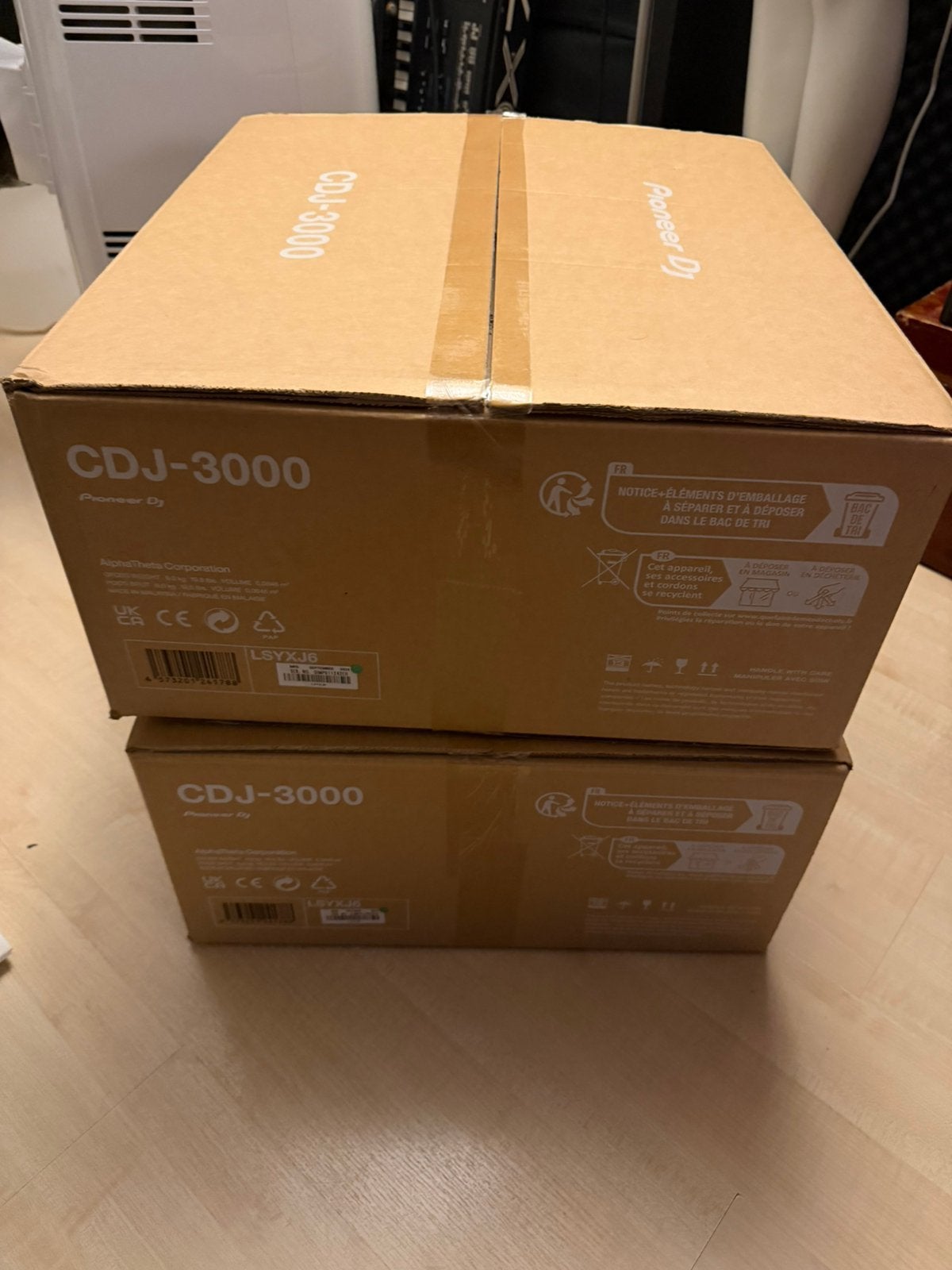 2x Pioneer DJ CDJ-3000 | Nieuwstaat | Bon & originele doos, Ophalen of Verzenden, Zo goed als nieuw
