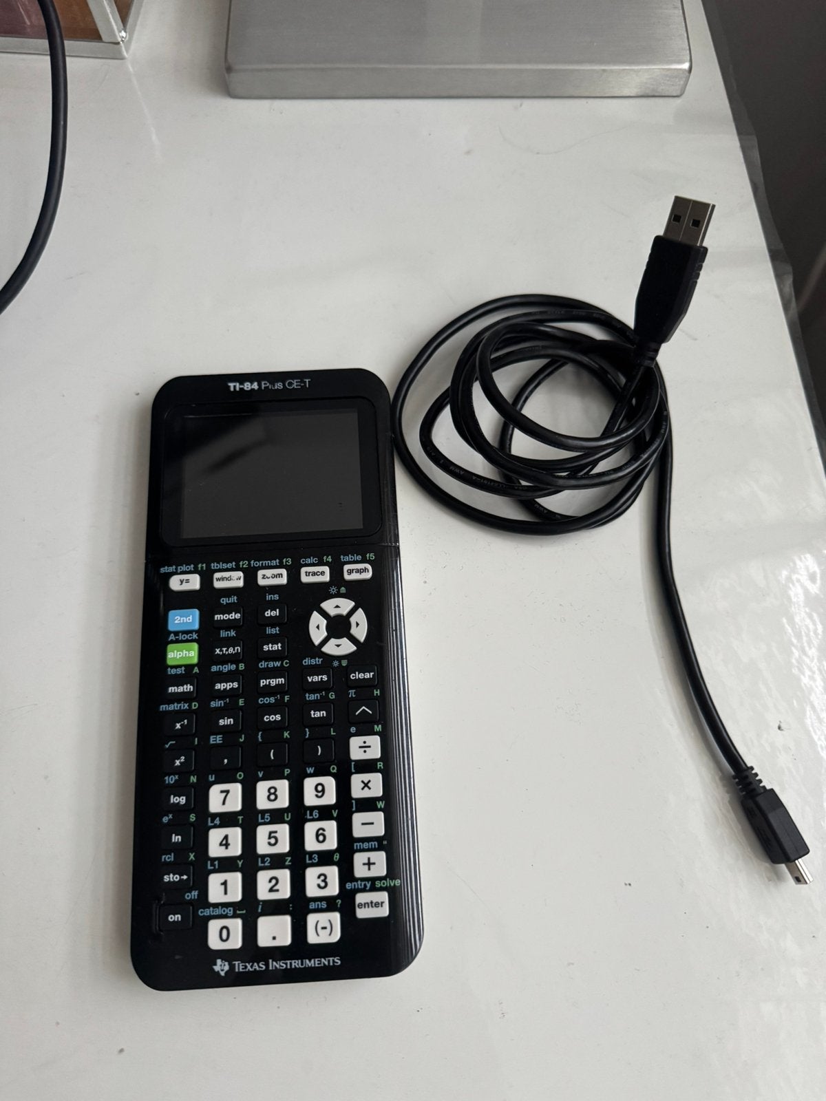 Grafische rekenmachine TI-84 Plus CE-T, Ophalen of Verzenden, Grafische rekenmachine, Zo goed als nieuw