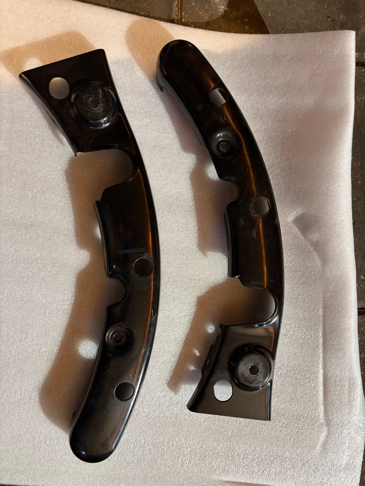 Originele Side covers achterframe Harley 2013Touring zwart, Ophalen of Verzenden