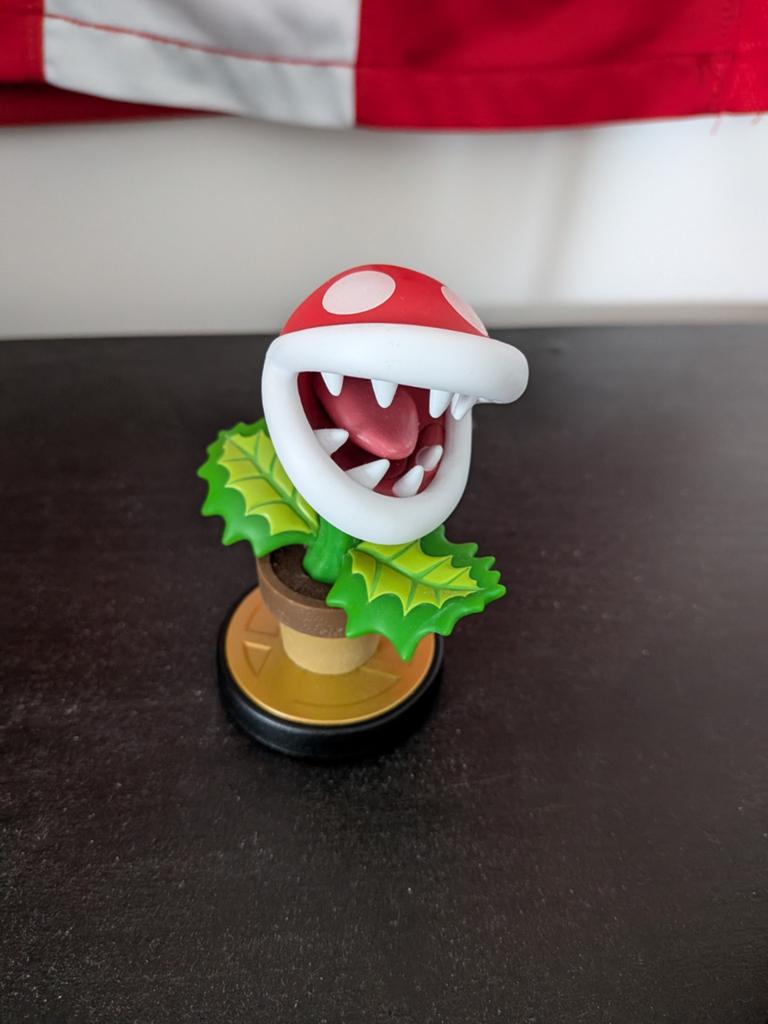 Mario Piranha Plant Amiibo, Ophalen of Verzenden, Zo goed als nieuw, Jongen of Meisje