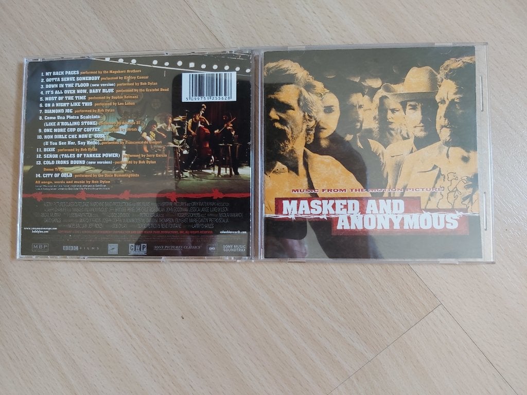 Bob Dylan Masked and Anonymous CD (Los Lobos Grateful Dead), Cd's en Dvd's, Cd's | Pop, Pop, Ophalen of Verzenden, Zo goed als nieuw