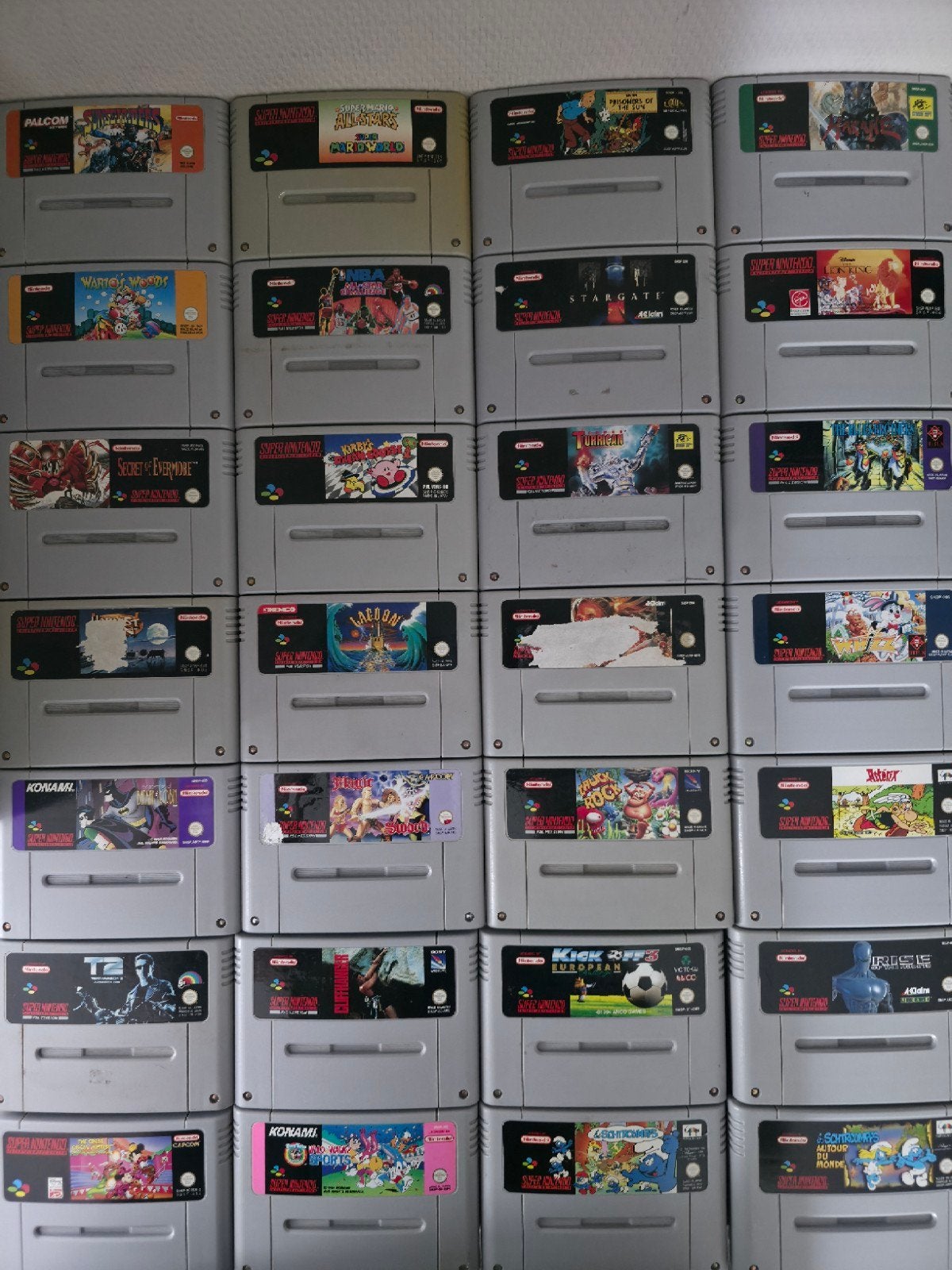 Grote collectie Super Nintendo (SNES) games, Ophalen of Verzenden, Gebruikt, Overige genres