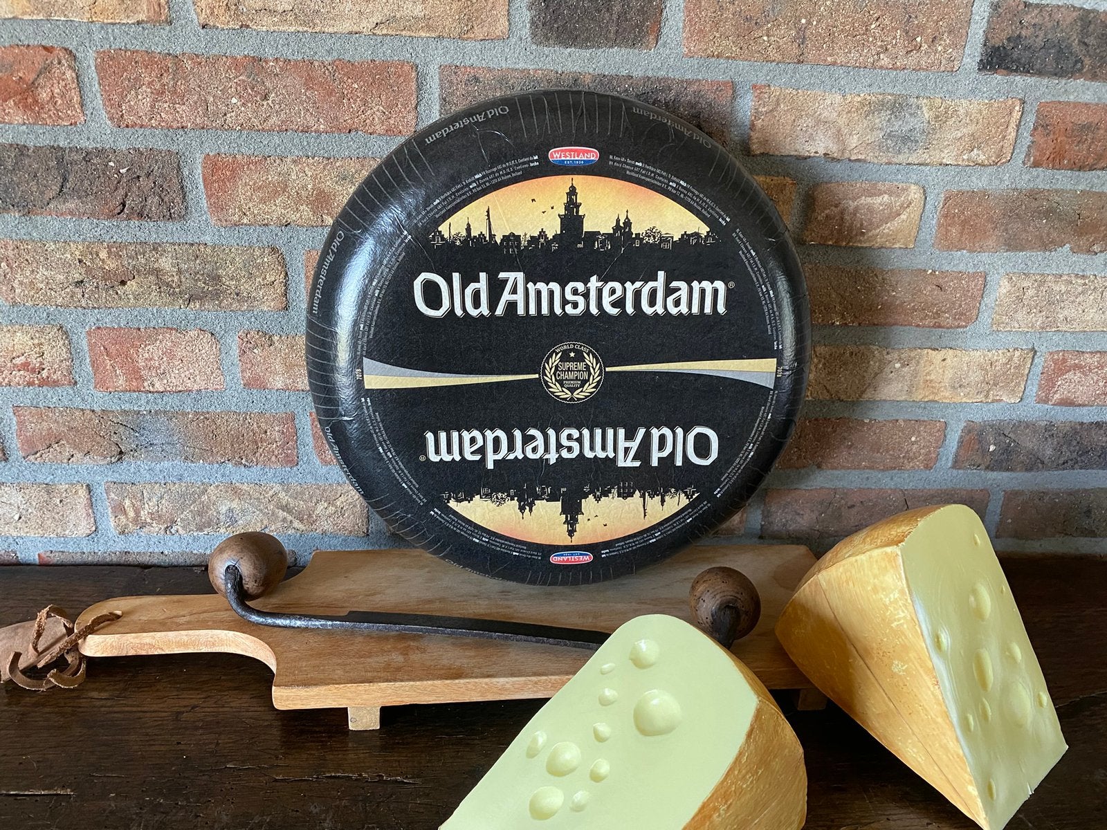 Dummy/decoratie kaas Old Amsterdam/ los stuk kaas, Ophalen of Verzenden, Zo goed als nieuw, Kunststof