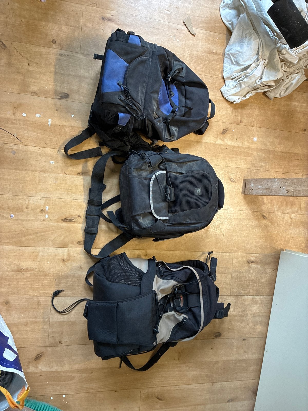 Foto rugzakken - Gebruikt maar in goede staat, Overige merken, Gebruikt, Rugtas, Gevoerd