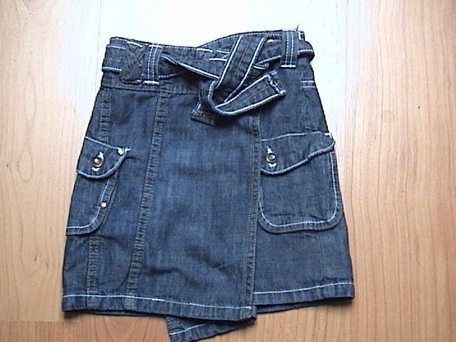 C&A blauw spijkerrokje zgn wikkelrokje / rok maat 92 erg leu, Kinderen en Baby's, Kinderkleding | Maat 92, Gebruikt, C&A, Meisje