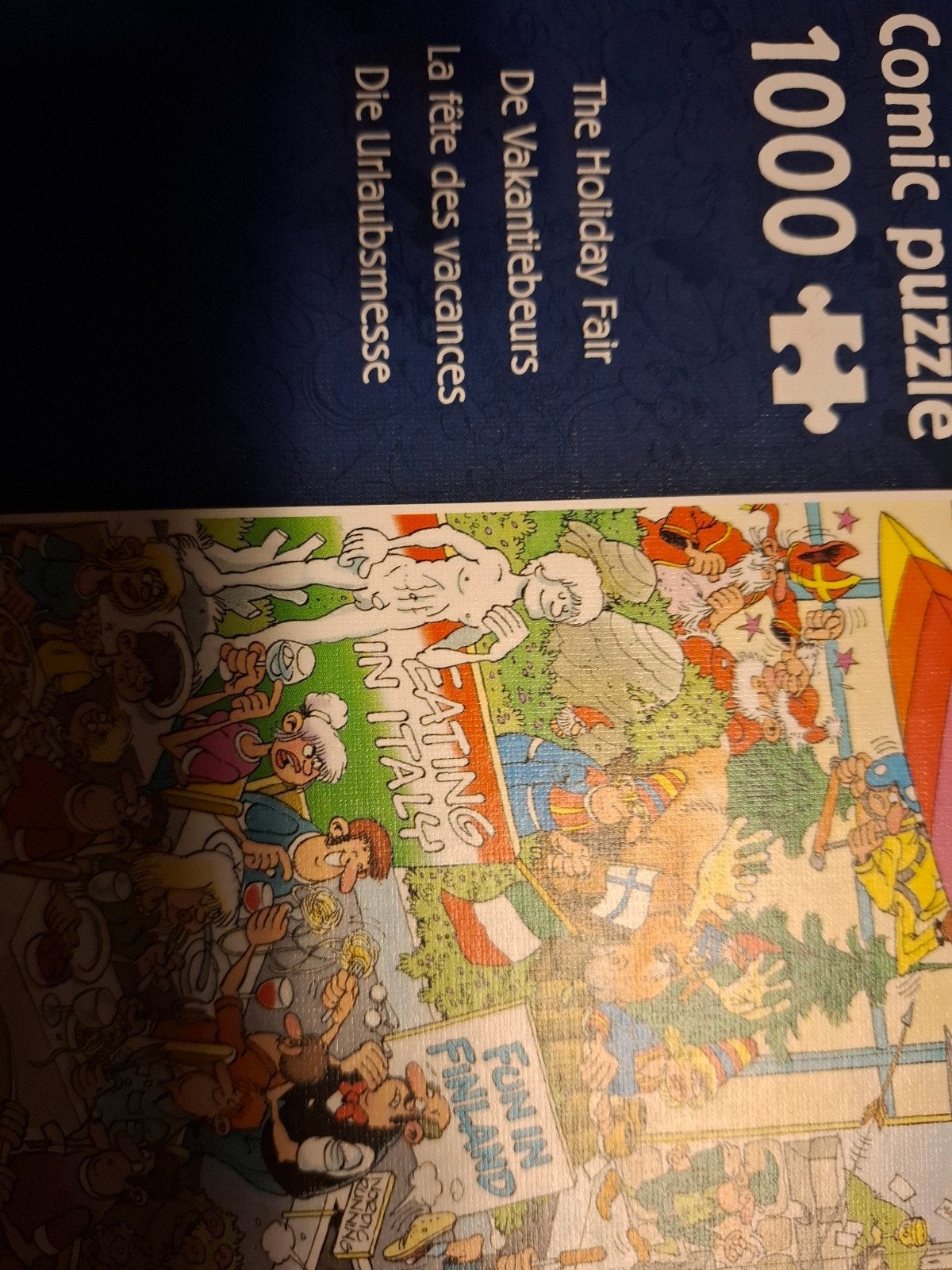 Jan van Haasteren legpuzzel 1000 stukjes, Eén persoon