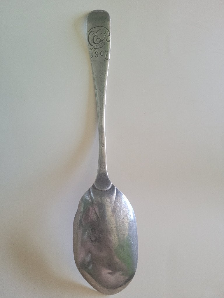 Silver big spoon about 1807, punce "V", Antiek en Kunst, Ophalen of Verzenden