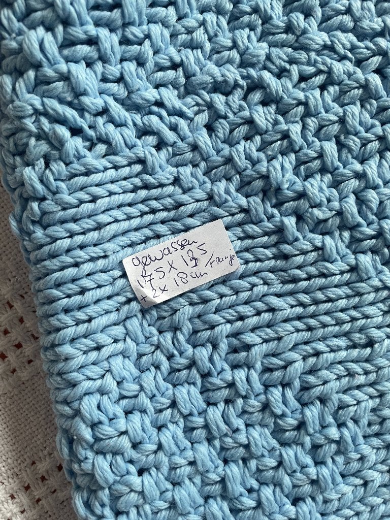 Leuke katoenen gebreide sprei, Ophalen of Verzenden, Nieuw