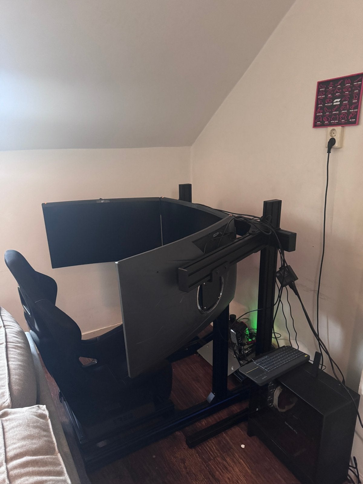 Complete Sim Racing Rig - High End, Ophalen, Zo goed als nieuw