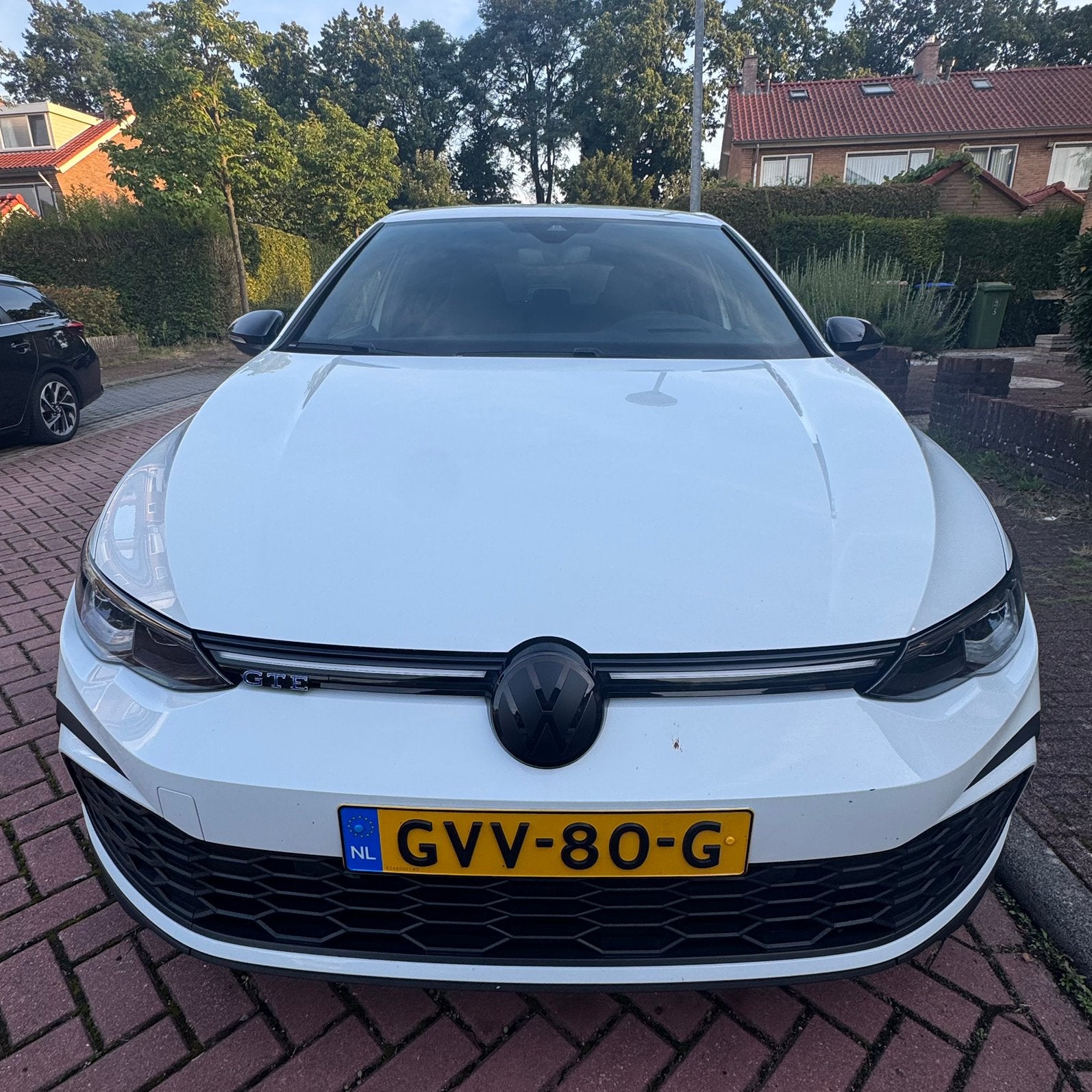 Volkswagen (BTW) Golf 1.4 e-Hybrid 245pk DSG 2021 Wit, Auto's, Zwart, 4 cilinders, Leder en Stof, Wit
