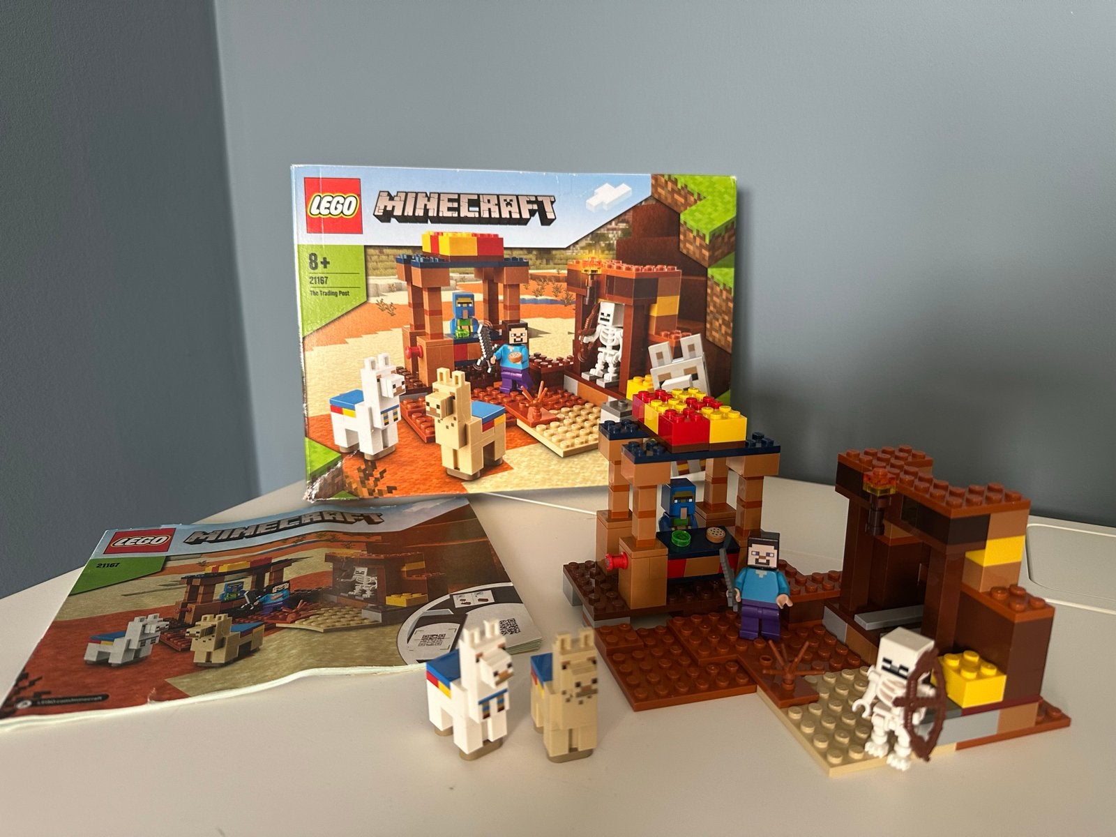 LEGO Minecraft 21167 De Handelspost, Ophalen of Verzenden, Zo goed als nieuw, Overige merken