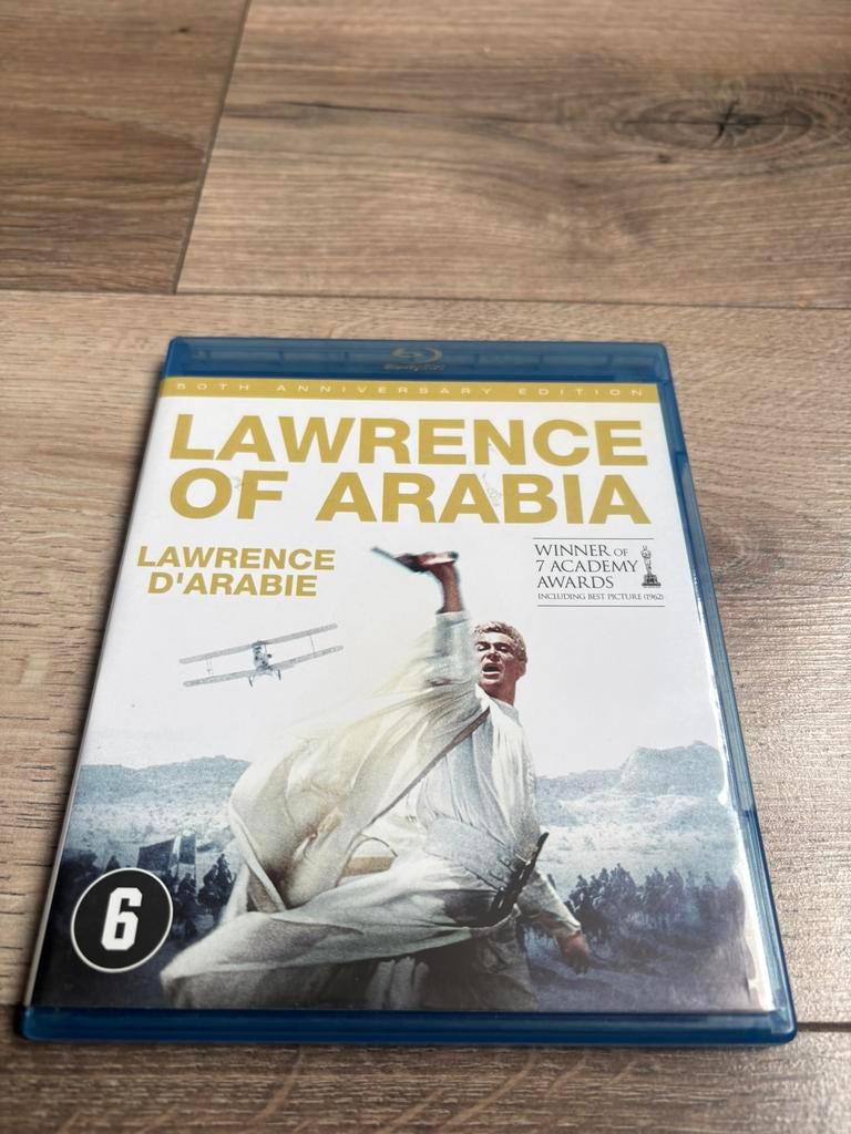 Lawrence of Arabia blu ray nederlandse uitgave, Cd's en Dvd's, Blu-ray, Ophalen of Verzenden, Zo goed als nieuw, Actie