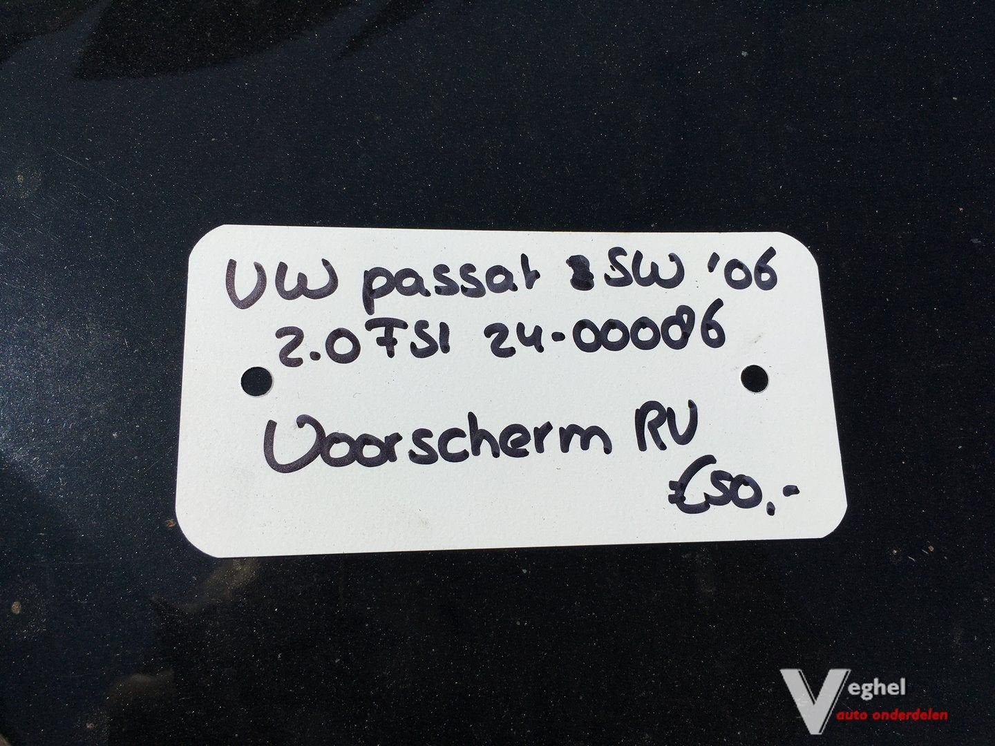Vw Passat 2.0 fsi SW 2006 2400086  Voorscherm Rechtsvoor, Ophalen, Gebruikt, -, -