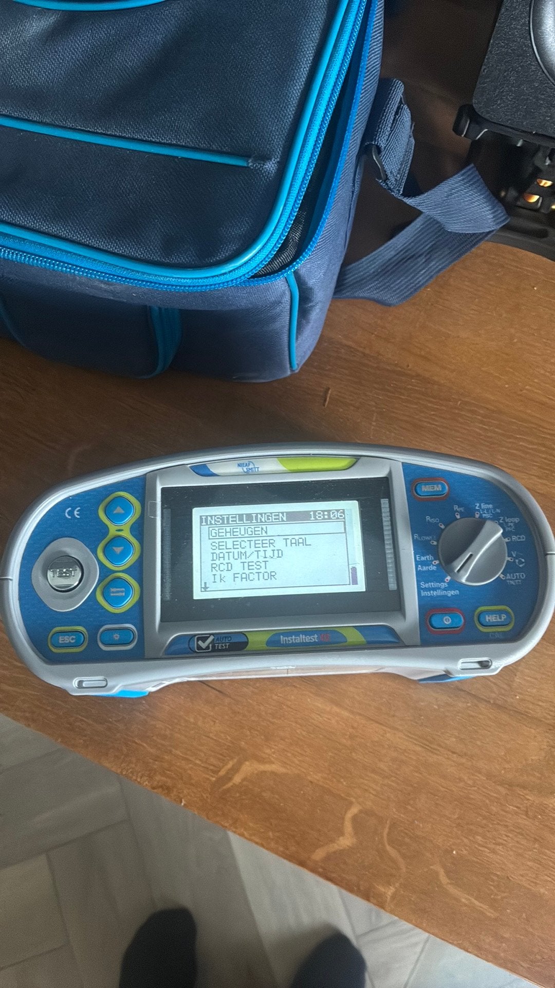 Nieaf Smitt Installatietester XE, Ophalen, Nieuw, Elektriciteit