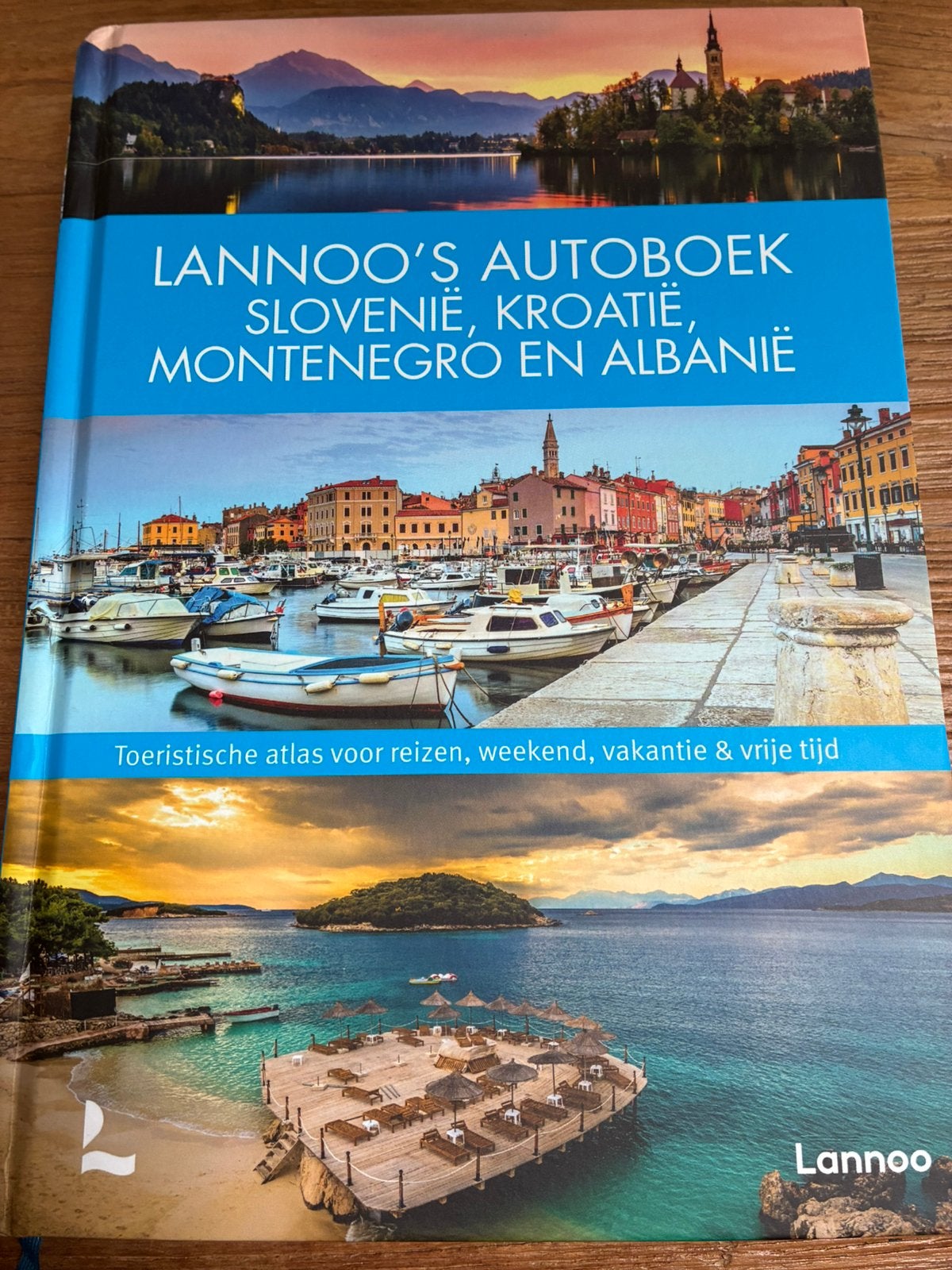 Slovenië, Kroatië, Montenegro en Albanië, Fiets- of Wandelgids, Europa, Nieuw, Ophalen of Verzenden