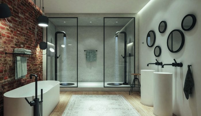 JEE O (buiten) douche en waskom, SOHO serie, Ophalen, Zo goed als nieuw, Douche