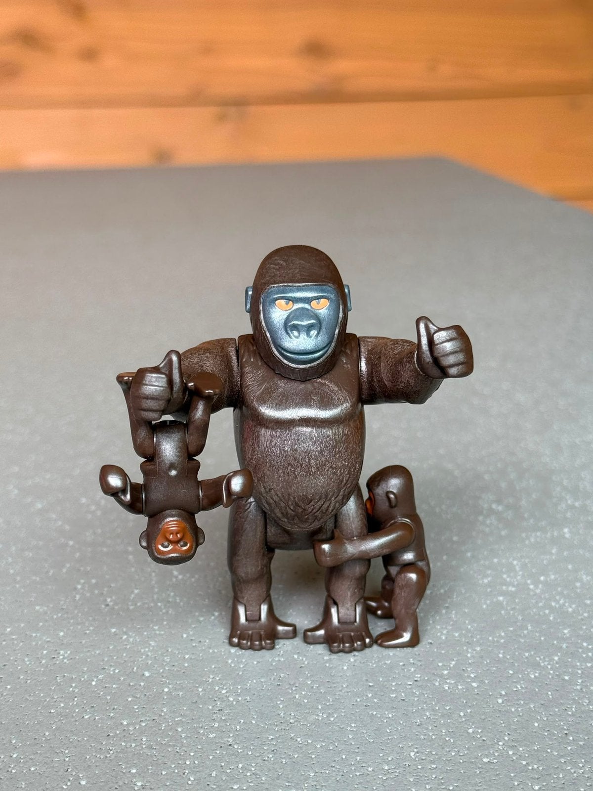 PLAYMOBIL Family Fun Gorilla met babies, Kinderen en Baby's, Speelgoed | Playmobil, Complete set, Zo goed als nieuw, Figuren, Family fun