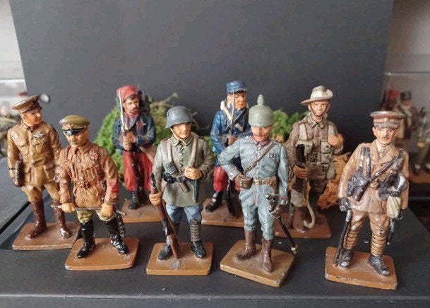 8x del prado militair WO 1 zie mijn andere advertenties., Ophalen of Verzenden, 1:50 of kleiner