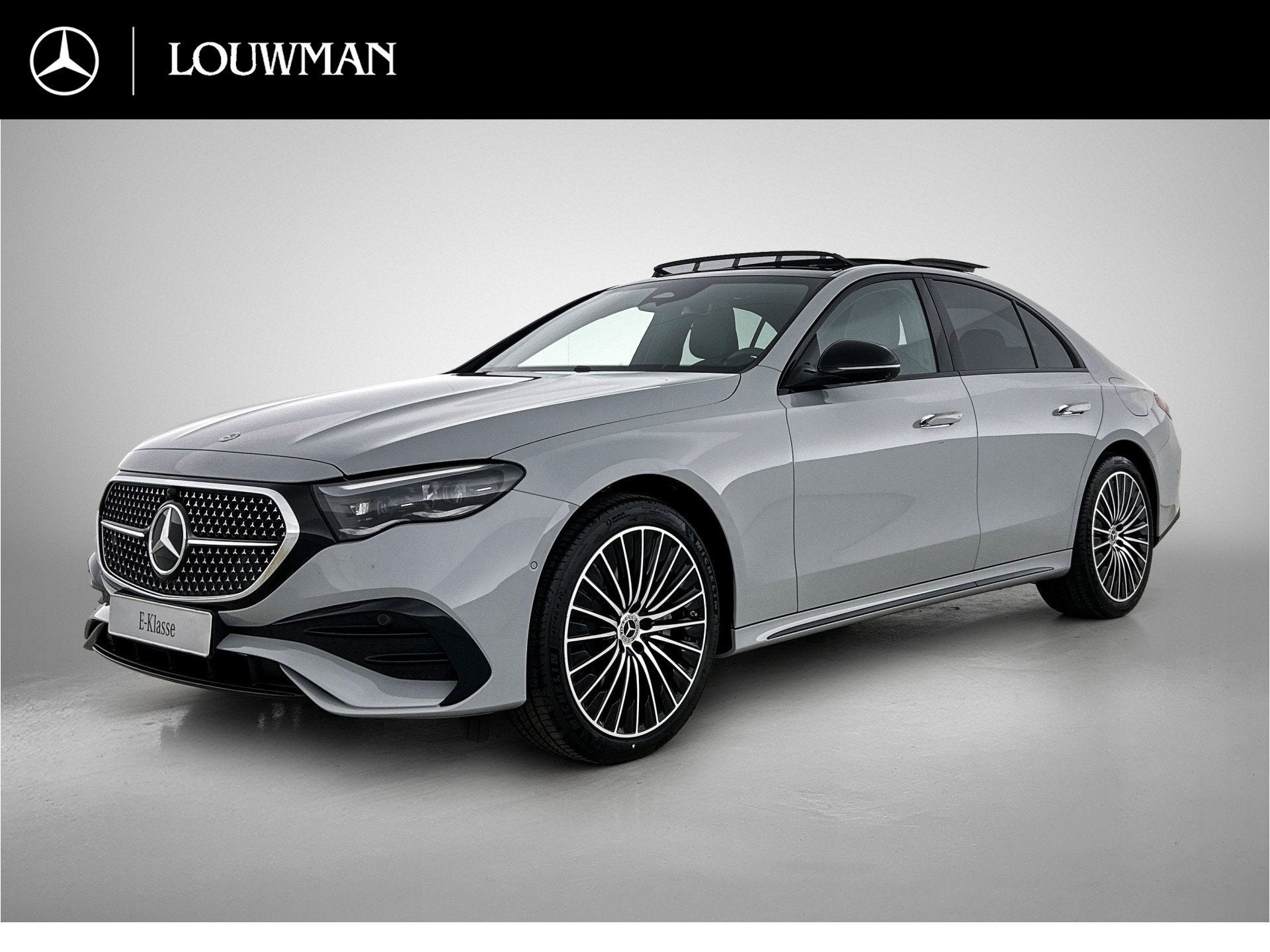 Mercedes-Benz E-Klasse 300 e Business Solution AMG | Premium, Auto's, Automaat, Achterwielaandrijving, Zwart, Bedrijf