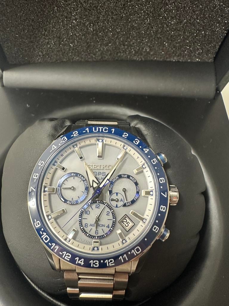 Seiko Astron GPS Solar (SSH013J1) JDM, Staal, Polshorloge, Ophalen of Verzenden, Zo goed als nieuw
