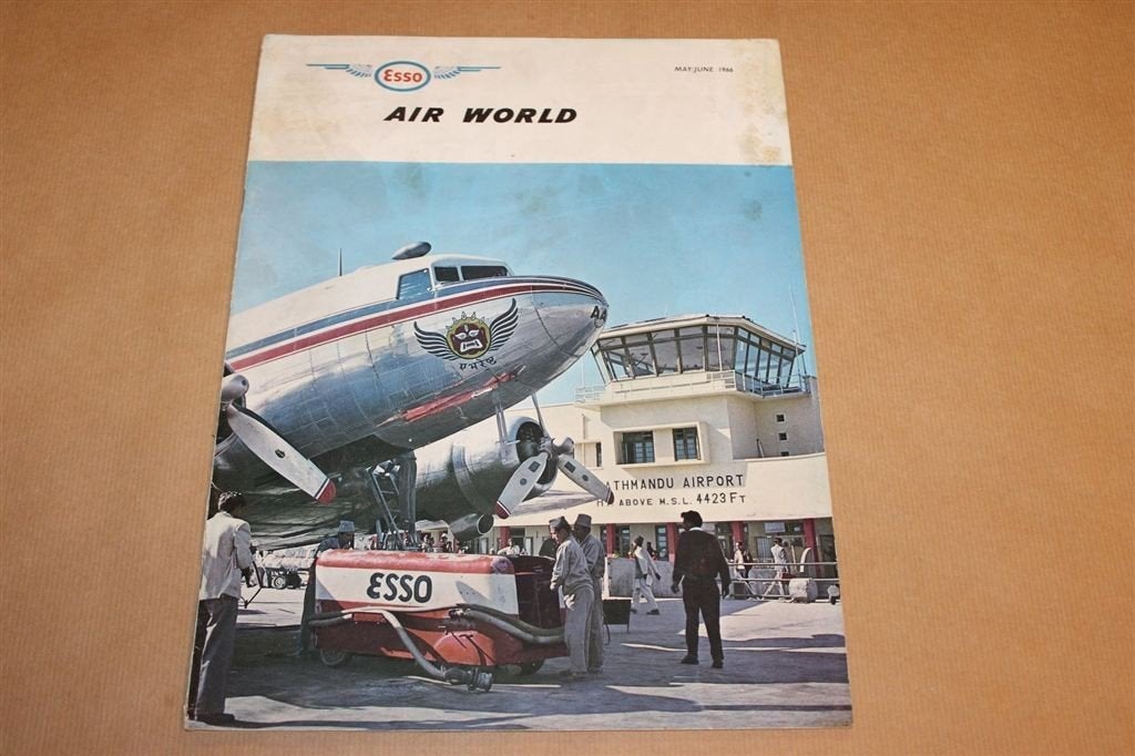 Esso Air World — Royal Nepal Airlines & DC-9 1966, Gebruikt, Schaalmodel, -, -