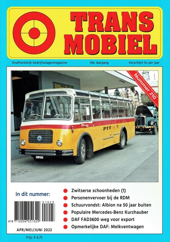 Transmobiel 2023 nr. 210, Boeken, Verzenden, Zo goed als nieuw, Algemeen