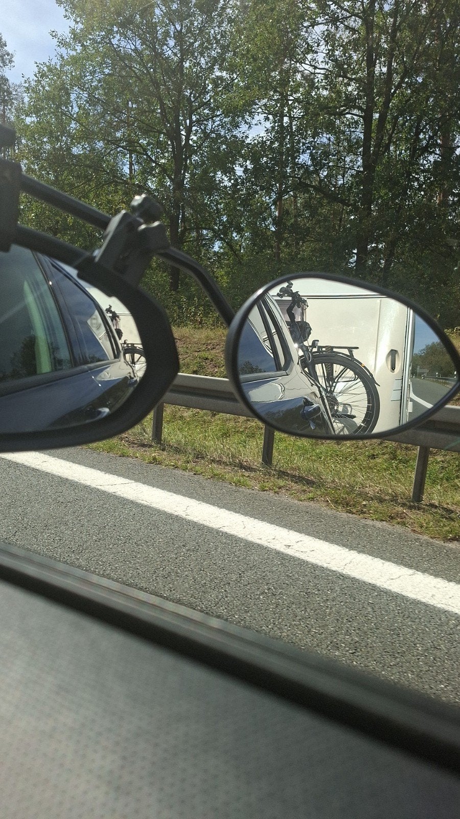 milenco caravan spiegels, Ophalen, Zo goed als nieuw