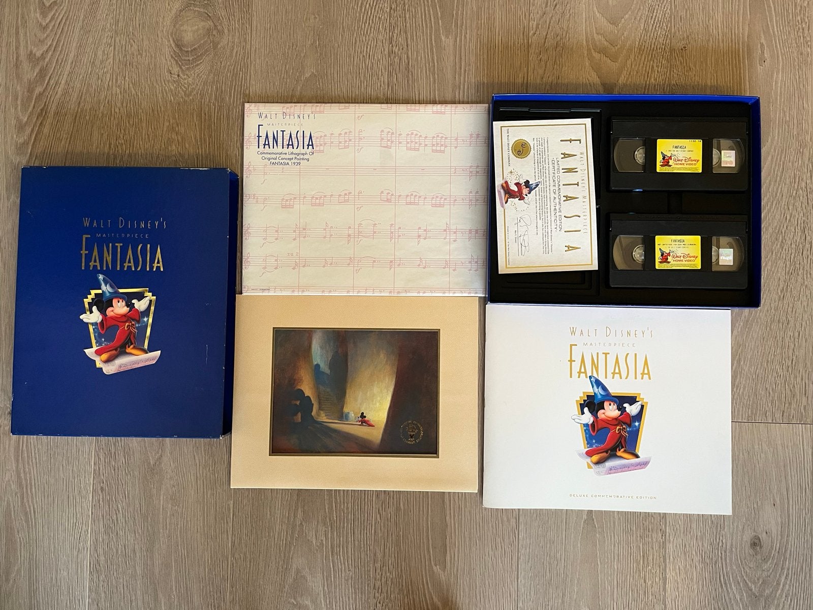Walt Disney's Fantasia Limited Commemorative Edition VHS, Boxset, Engels, Alle leeftijden, Kinderfilm