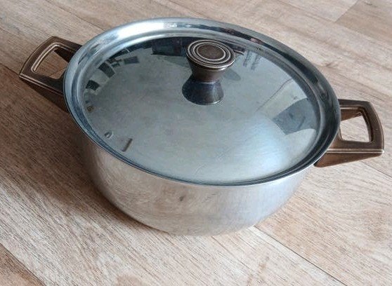 Braadpan, Ophalen of Verzenden, Zo goed als nieuw, Rvs