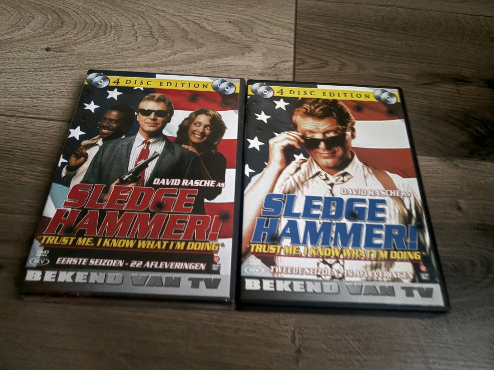 Sledge Hammer complete serie *Nieuw in plastic*, Alle leeftijden, Ophalen of Verzenden, Zo goed als nieuw