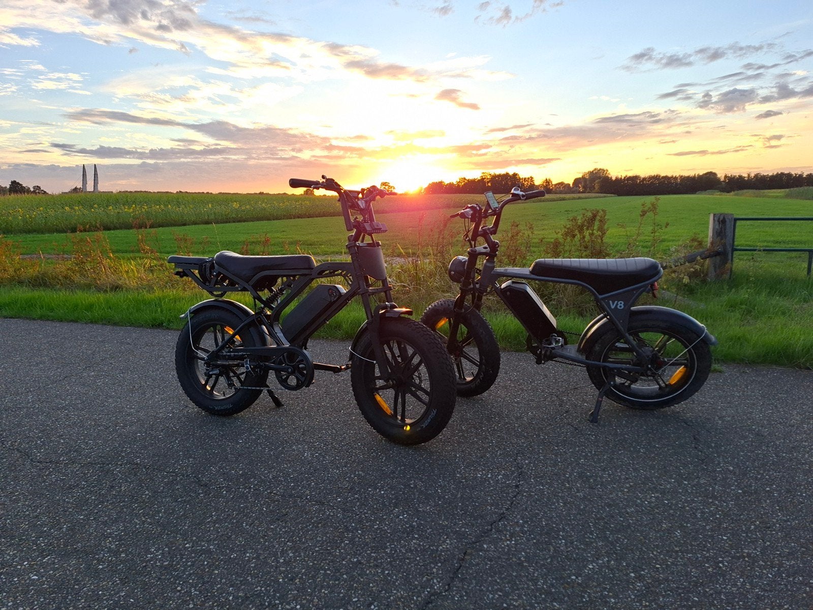 Fatbike V20 met achterzitje, 23 km/u, zonder versnelling, Ophalen, Gebruikt, Minder dan 30 km per accu