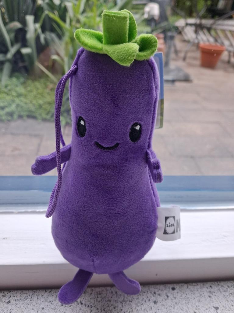 Abby Aubergine van Lidl serie 2026 met kaartje/sticker, Overige typen, Nieuw, Ophalen of Verzenden, Wasbaar