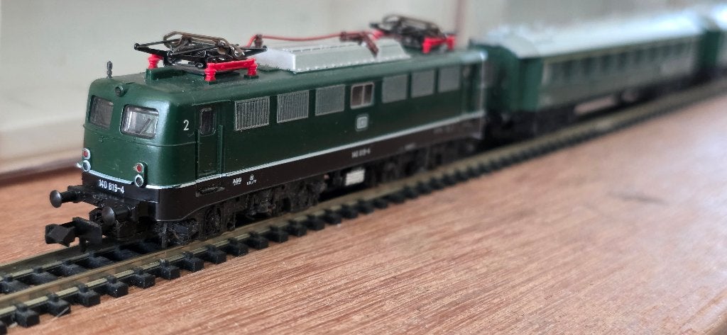 Fleischmann / Arnold N - Complete 5-delige DB treinset (OVP), Treinset, Gelijkstroom, Fleischmann, Ophalen of Verzenden