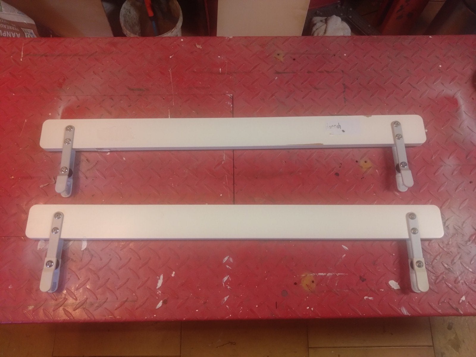 IKEA Vikare bedhekje (2 stuks), Ophalen of Verzenden, Gebruikt, Minder dan 140 cm, Minder dan 70 cm