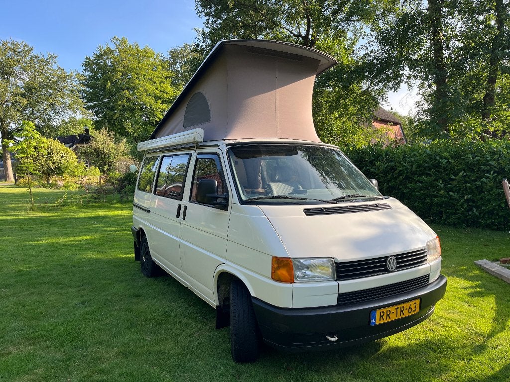 Volkswagen T4 Westfalia (2.4D), Caravans en Kamperen, Campers, Buscamper of Camperbus, Overige merken, Standkachel, Tot en met 4
