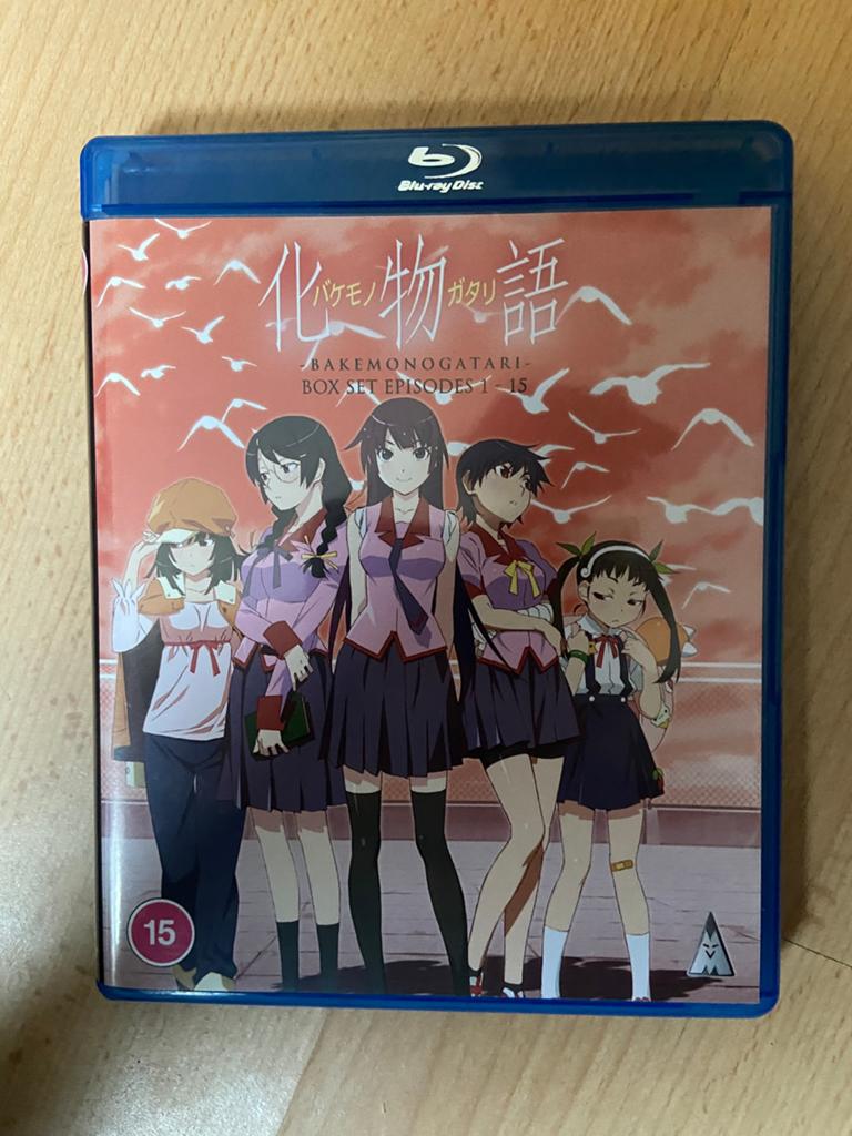 Bakemonogatari Anime Bluray Compleet!, Ophalen of Verzenden, Zo goed als nieuw, Tv en Series