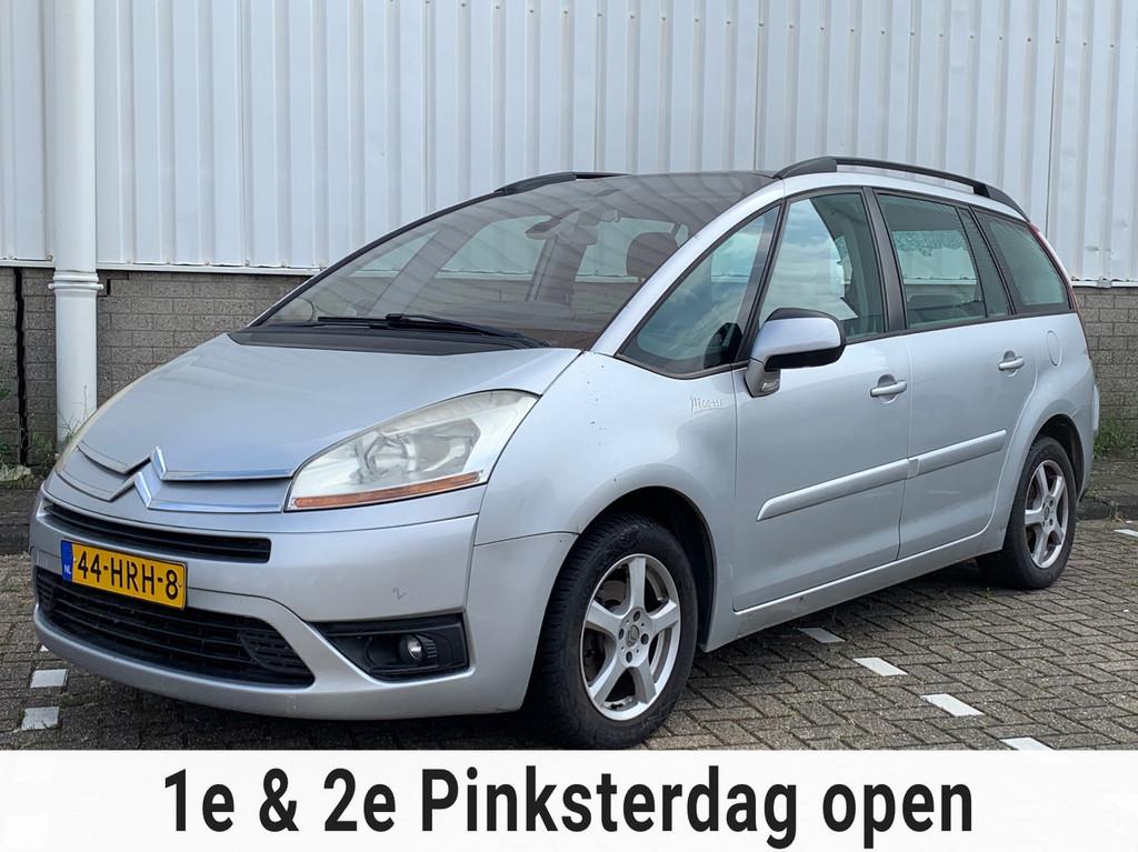 Citroen Grand C4 Picasso 1.8-16V Ambiance|7 Persoons|LPG G3|, Auto's, Gebruikt, Zwart, 4 cilinders, 1749 cc