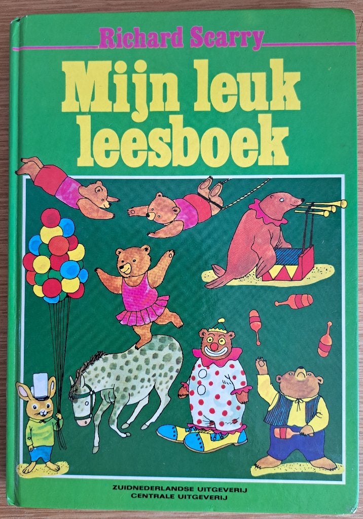 RICHARD SCARRY - mijn leuk leesboek, Ophalen of Verzenden, Gelezen, Richard Scarry, Fictie algemeen