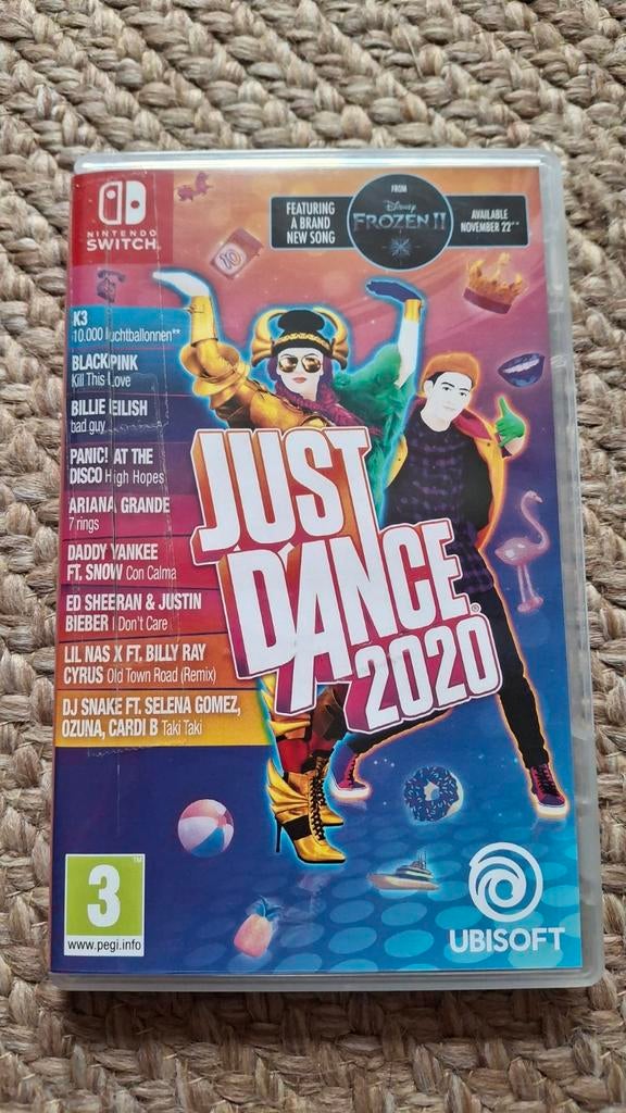 Nintendo Switch Just Dance 2020, Spelcomputers en Games, Games | Nintendo Switch, Muziek, Gebruikt, Ophalen of Verzenden, 3 spelers of meer